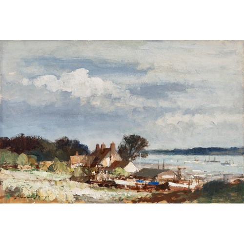 A Boat Yard on the Orwell